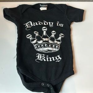 Rock Rebel Baby Onesis